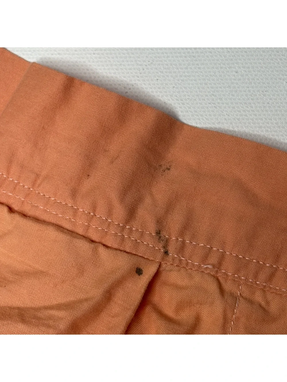 Vintage Terracotta Lace Trim Tiered Prairie Apron
